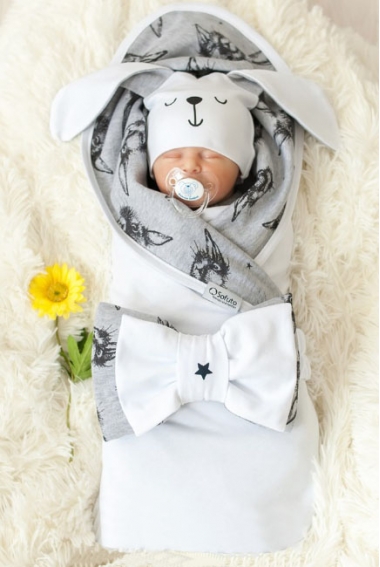 Комплект на выписку летний, Rabbit (4 предмета)