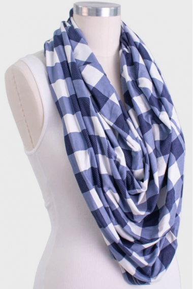 Накидка для кормления - милкснуд 5в1 Bebe Au Lait, Buffalo Check