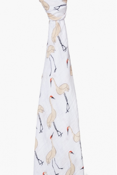 Муслиновая пеленка для новорожденных Aden Anais, Pacific Paradise Cranes