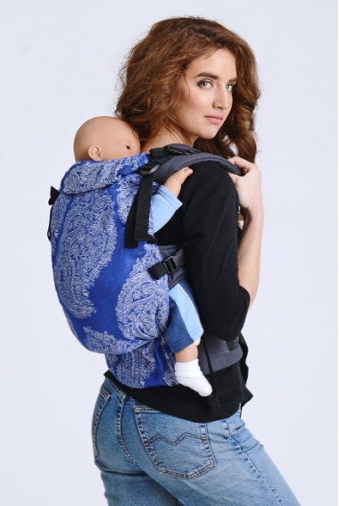 Эрго-рюкзак для новорожденных Diva Essenza Azzurro Simple One!