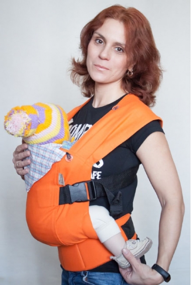 Эрго рюкзак Karaush, Мандарин