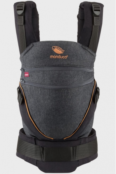 Эргорюкзак Manduca XT, Denimblue-Toffee(черный)