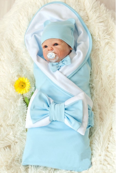 Комплект на выписку жаркое лето, Etienne (5 предметов)