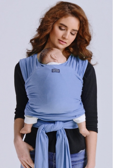 Слинг-шарф трикотажный Diva Stretchy, Cielo Слинг-шарф трикотажный Diva Stretchy, Cielo