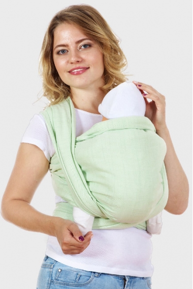 Слинг-шарф Mums Era саржевый, фисташковый