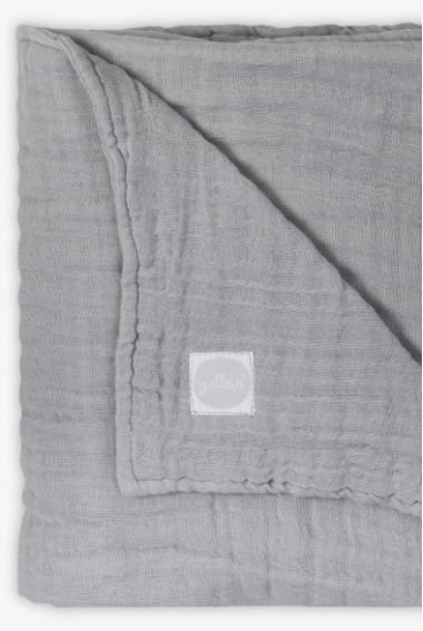 Одеяло муслиновое Jollein, цвет Grey