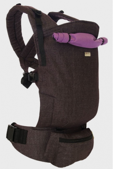 Эрго-рюкзак X-Класнер, бордо-кофейный меланж