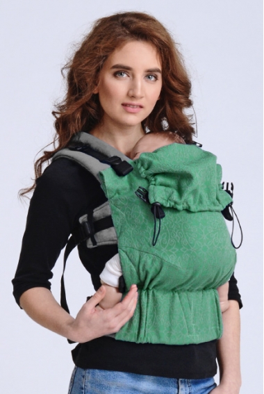 Эрго-рюкзак для новорожденных Diva Basico Aloe Simple One!