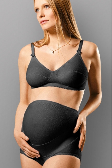 Бандаж трусы для беременных дородовой, черный