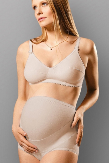 Бандаж трусы для беременных дородовой, бежевый