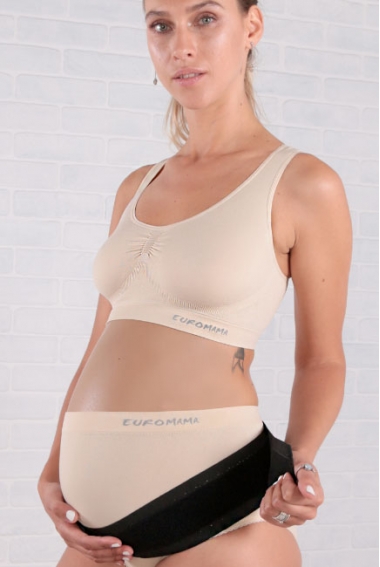 Бандаж для беременных дородовой (пояс), черный
