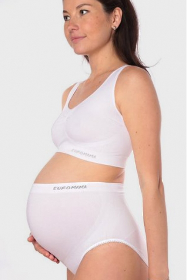Бандаж трусы для беременных бесшовный, белый Бандаж трусы для беременных бесшовный, белый