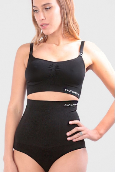 Бандаж трусы послеродовой бесшовный, черный Бандаж трусы послеродовой бесшовный, черный
