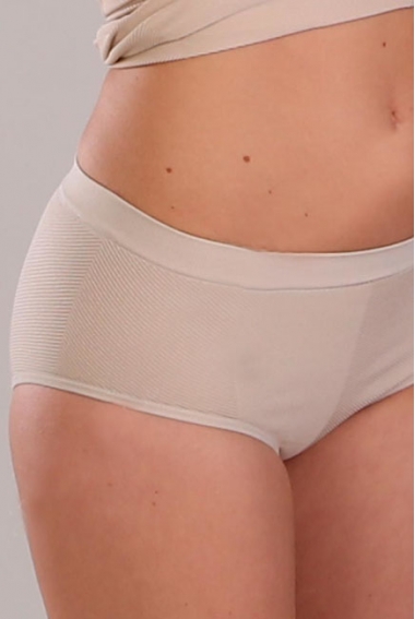 Трусы для беременных и после родов бесшовные Jeans, бежевые Трусы для беременных и после родов бесшовные Jeans, бежевые