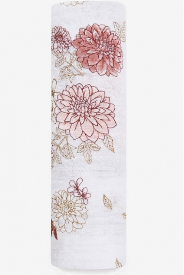 Муслиновая пеленка для новорожденных Aden Anais, Dahlias