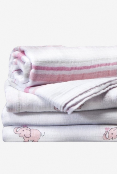 Муслиновые пеленки Aden by Aden&Anais, большие, набор 4, Jillaroo