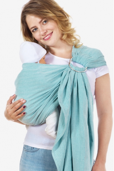 Слинг с кольцами Mums Era "Нидл", капри