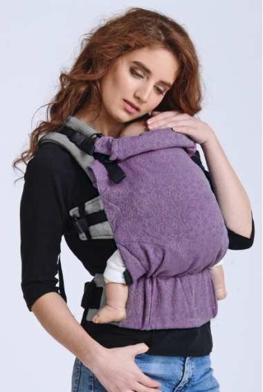 Эрго-рюкзак с рождения Diva Basico Lilla Simple One!