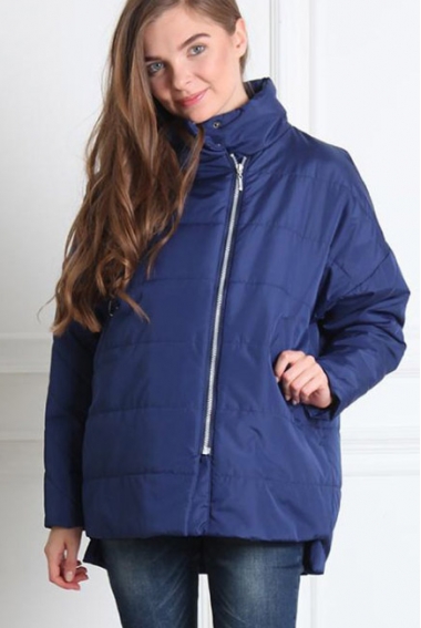 Куртка для беременных демисезонная Астрид, синяя