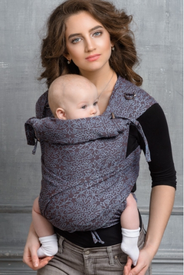 Май-слинг Diva Basico, Caffe с капюшоном