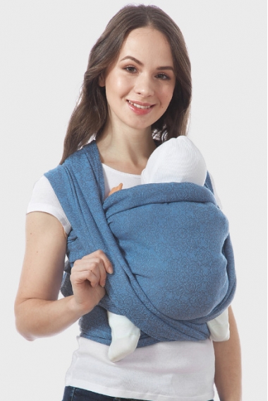 Слинг-шарф Blossom, голубой