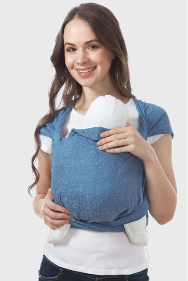 Май-слинг для ребенка "Blossom", синий