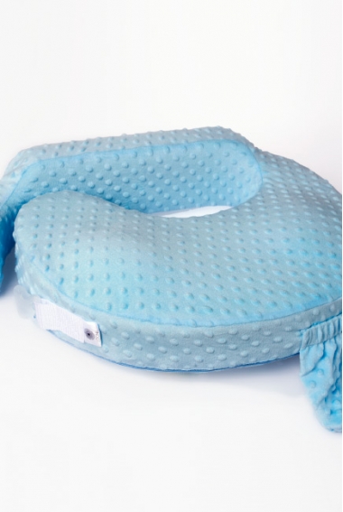 Подушка для кормления Loona эргономичная, Bubble голубой Подушка для кормления Loona эргономичная, Bubble голубой