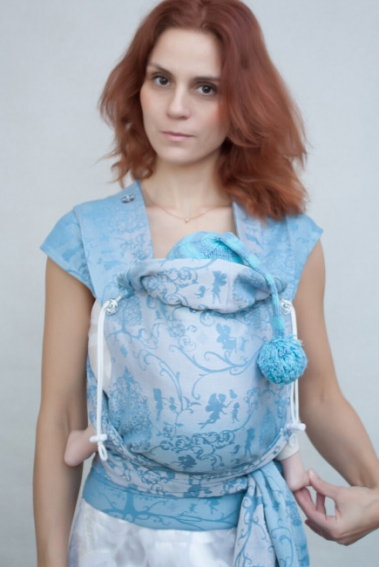 Май-слинг для новорожденных Karaush Amira Mist с бамбуком