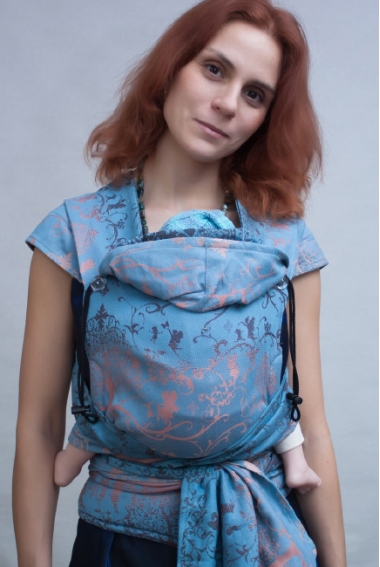 Май-слинг с рождения Karaush Amira Sunrise с бамбуком