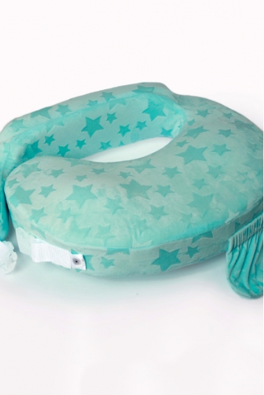 Подушка для кормления Loona эргономичная, stars 3D ментол Подушка для кормления Loona эргономичная, stars 3D ментол