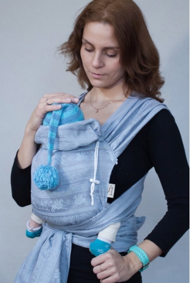 Май-слинг с рождения Karaush Kuzma Steel с бамбуком