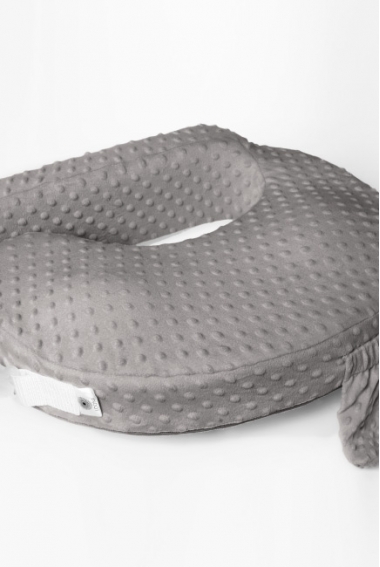 Подушка для кормления грудью Loona эргономичная, Bubbles серый Подушка для кормления грудью Loona эргономичная, Bubbles серый