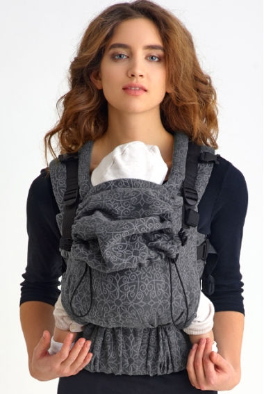 Эрго-рюкзак с рождения Diva Basico Charcoal One!