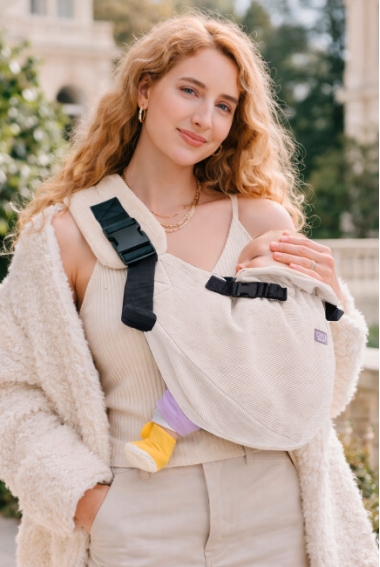 Слинг переноска (сумка) Diva Milano, Velvet Ecru