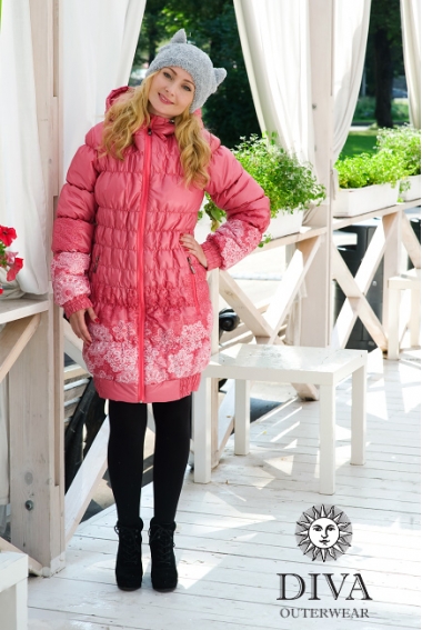 Слингокуртка Diva Outerwear Corallo