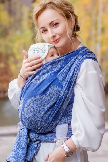 Слинг-шарф Diva Essenza, Azzurro