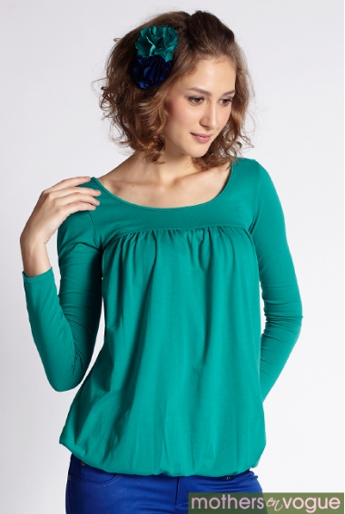 Топ Mothers en Vogue Britney Bubble, зеленый