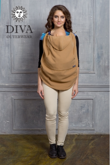 Слингонакидка из шерсти Diva Outerwear Antracite (графит)