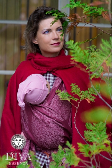 Слинг-шарф Diva Essenza, Berry Linen