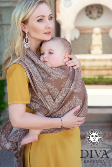 Слинг-шарф Diva Essenza, Moka Linen