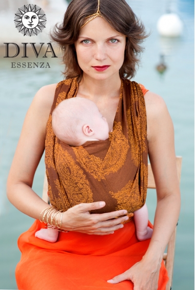 Слинг-шарф Diva Essenza, Terracotta