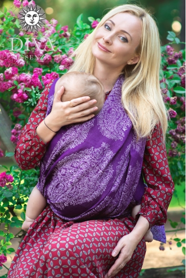 Слинг-шарф Diva Essenza, Viola Linen