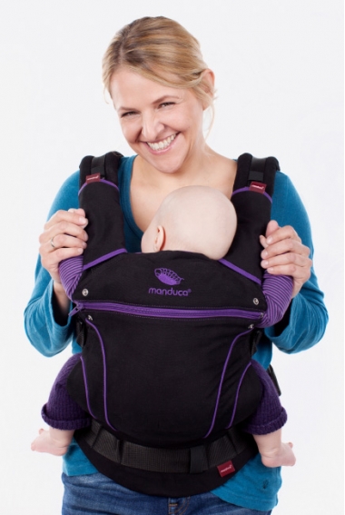 Эрго-рюкзак Manduca, Blackline сиреневый