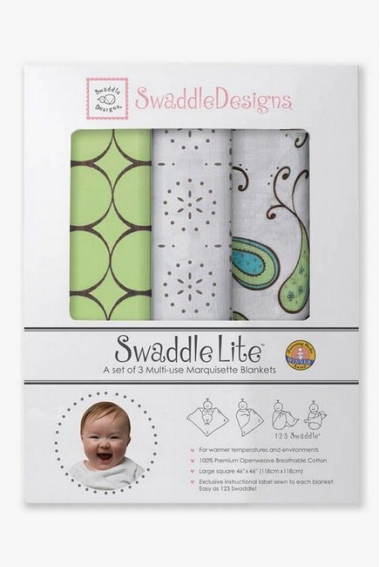 Набор пеленок SwaddleDesigns SwaddleLite Modern Kiwi