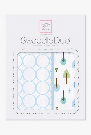 Набор пеленок SwaddleDesigns Swaddle Duo PB Cute & Wild