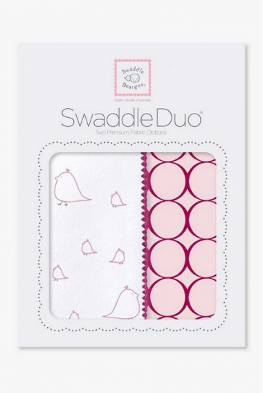 Набор пеленок SwaddleDesigns Swaddle Duo PK Big Chickies
