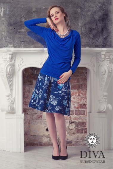 Топ для кормящих и беременных Diva Nursingwear Bella, цвет Azzurro