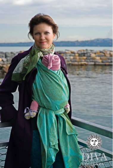 Слинг-шарф Diva Essenza, Menta с бамбуком