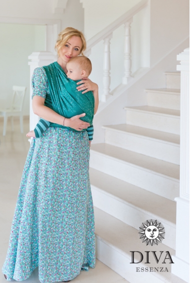 Слинг-шарф Diva Essenza, Smeraldo Linen