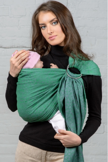 Слинг с кольцами Diva Basico, Aloe